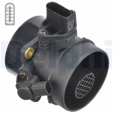 Delphi AF10304-12B1 Air Flow Meter Compatible with Mercedes-Benz W203 — Engine Management Sensors