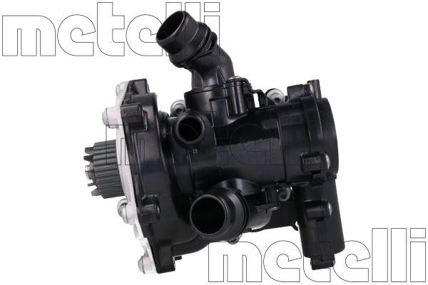 Metelli 24-1422 Water Pump-Thermal Switch Modullu-Complete + Belt VW Audi Seat Skoda — Water Pump & Thermostat