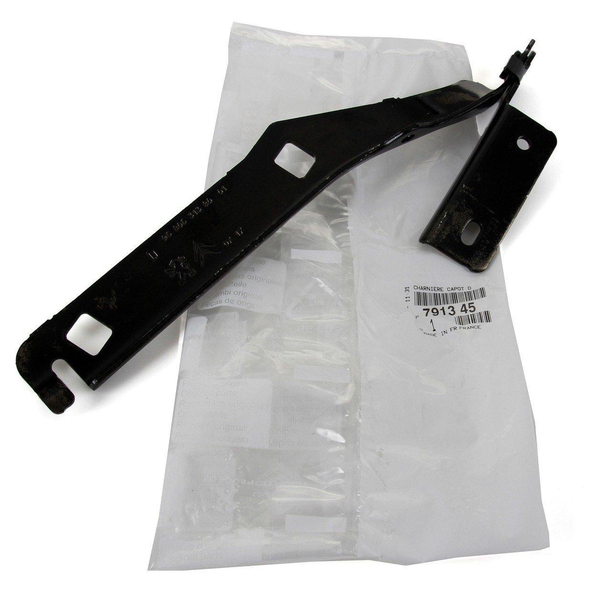 OUT.7913.45 Peugeot Partner 2009-2019 Citroen Berlingo 2009-2018 Right Hood Hing — Auto Parts Hall, Reinforcements & Brackets