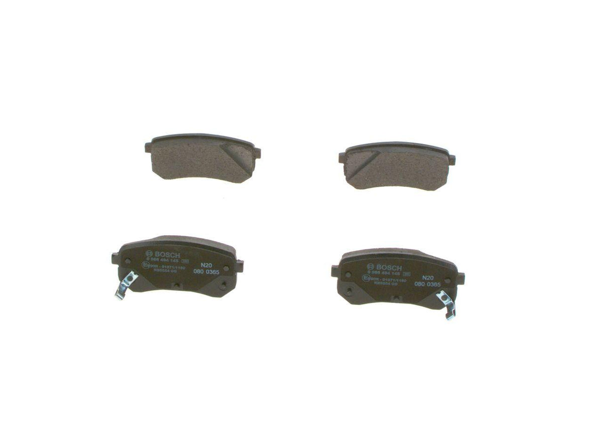 Bosch 0986494145 Brake Pad Brake Rear-(Hyundai i10 08 / 12 / Kia Picanto 04 / 10) — Brake Pads