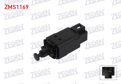 Zegen ZMS1169 Brake Light Switch Chevrolet Aveo / Kalos / Lacetti / Daewoo Nubira / Matiz / Rezzo