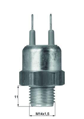 Mahle TSW26 Coolant Temperature Sender 91-99 C (Grey BMW)