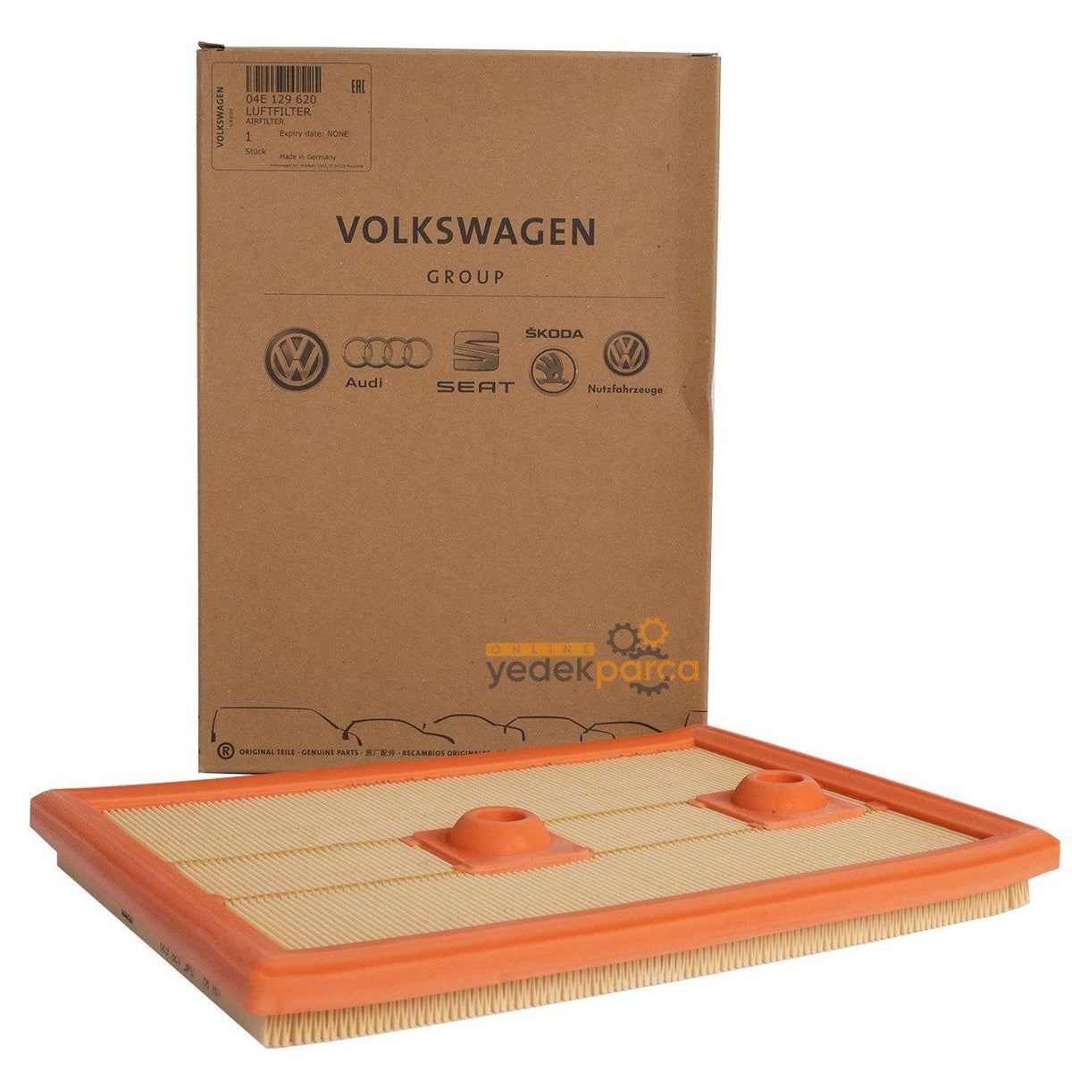 Volkswagen Passat 2014 Air Filter - Original VAG Replacement for 1.4 TSI Model — Air & Cabin Filters