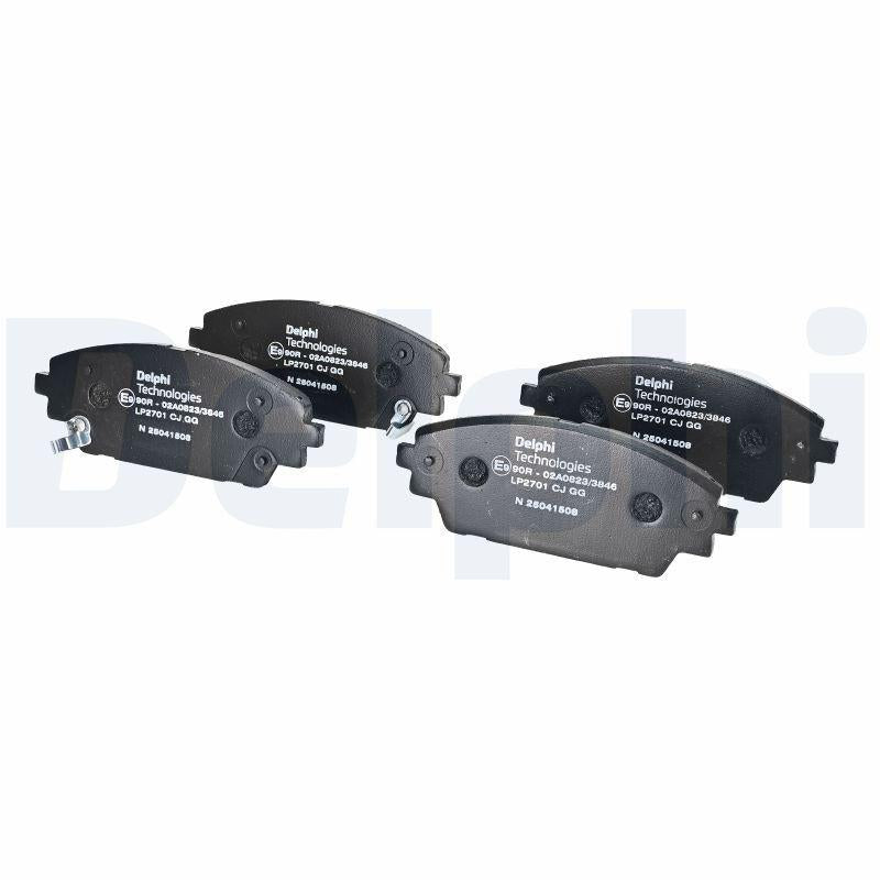 Delphi LP2701 Brake Pad Front Mazda 3 13-> Mazda Cx 3 15-> — Brake Pads