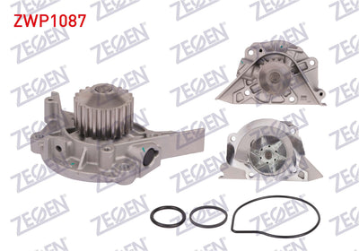 Zegen ZWP1087 Water Pump Peugeot 407 (6D) 2.0i (Ew10j4-Ew10a) 2004-2011 / 406 (8B) 2.2 (Ew12j4) 199 — Water Pump & Thermostat