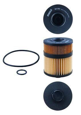 Mahle OX563D Oil Filter Vectra C Signum Y30dt 02