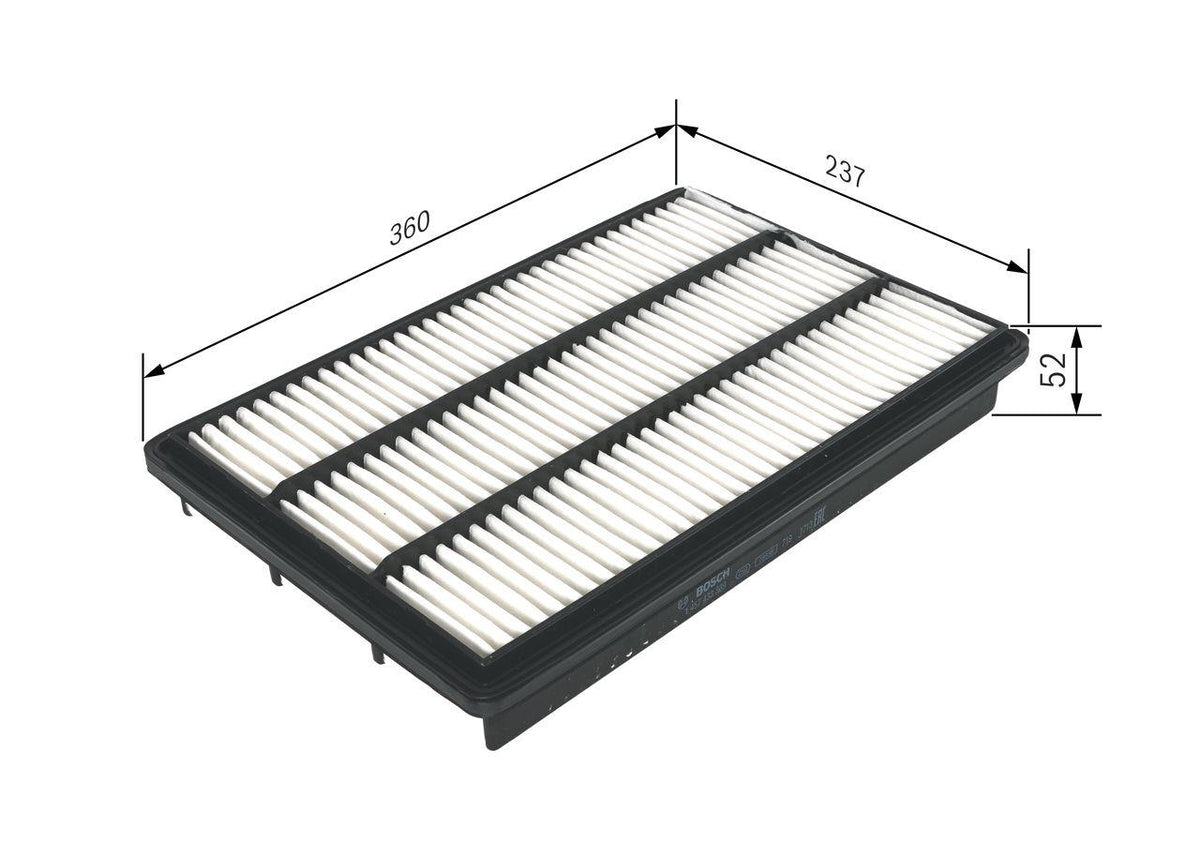 Bosch 1457433339 Air Filter Pajero V7 V9 3.2 DI-D 00