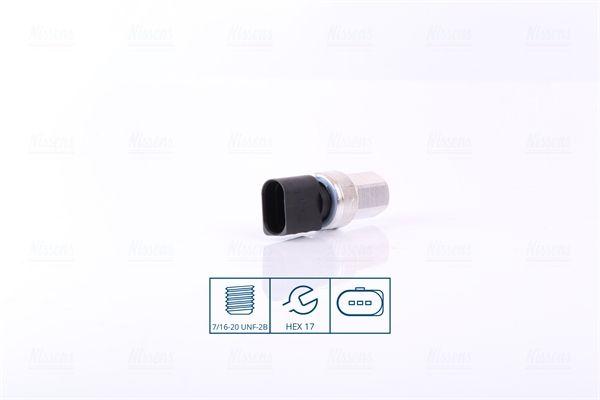 Nissens 301098 A/C Pressure Sensor VW Audi Seat Skoda A3 Q7 Golf V Caddy III Passat 04-10 — Vehicle Sensors & Switches