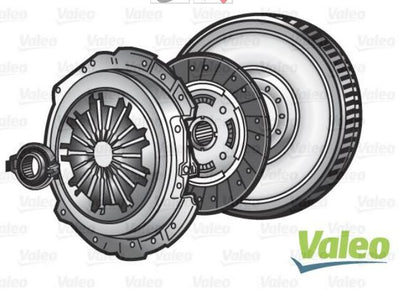 Valeo 835207 Peugeot 5008 1.6 HDi Euro4 Diesel Sabit Flywheel Ve Clutch Kit Pressure Plate Brake Pad Ball Bearing Set Sabit Tip