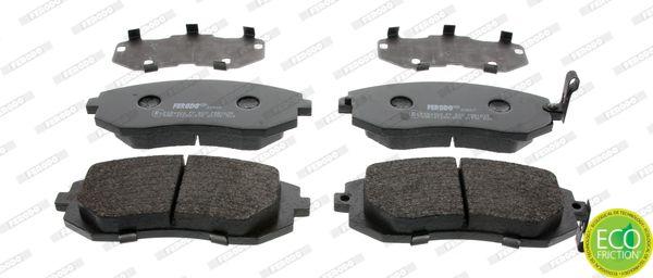 Ferodo FDB1639 Front Brake Pad Subaru Impreza 00-08 Legacy 02-08 Brz 12- Forester 02-08 — Brake Pads