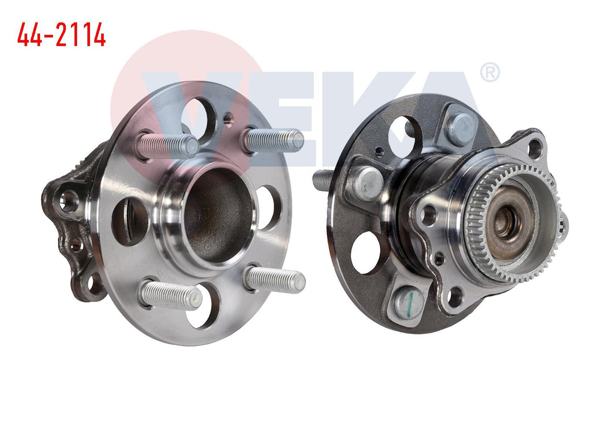Veka 44-2114 Wheel Hub Left-Right Rear with Bearing Hyundai Accent Blue 1.4 Cvvt ABS li 48 Outer 4 Lug 2012