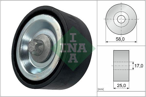 INA 532066910 Tensioner Pulley - Compatible with W169 (04-12) & W245 (05-11) — Pulleys & Tensioners