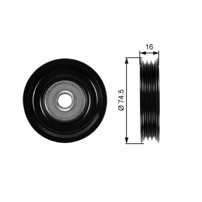 GATES V Belt Tensioner for Micra and Note 1.0-1.4 16V — Pulleys & Tensioners
