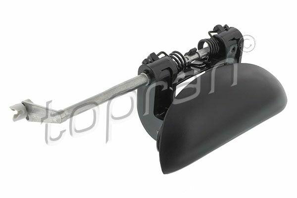 TOPRAN Door Handle Right Front Black - Peugeot 206 — Handles, Locks & Latches
