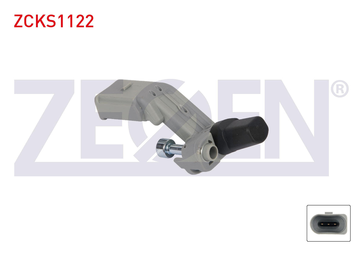 Zegen ZCKS1122 Crankshaft Speed Sensor Golf V 1.4 FSI 2003-2006 / Jetta III 1.4 TSI 2007-2010 / Polo 1.4 TDI 2005-2009 / A3 1.6 FSI Blp, Blf, Bag 2003-2007 / Ibiza III 1.4 TDI Bnm 2005-2009 / Oc