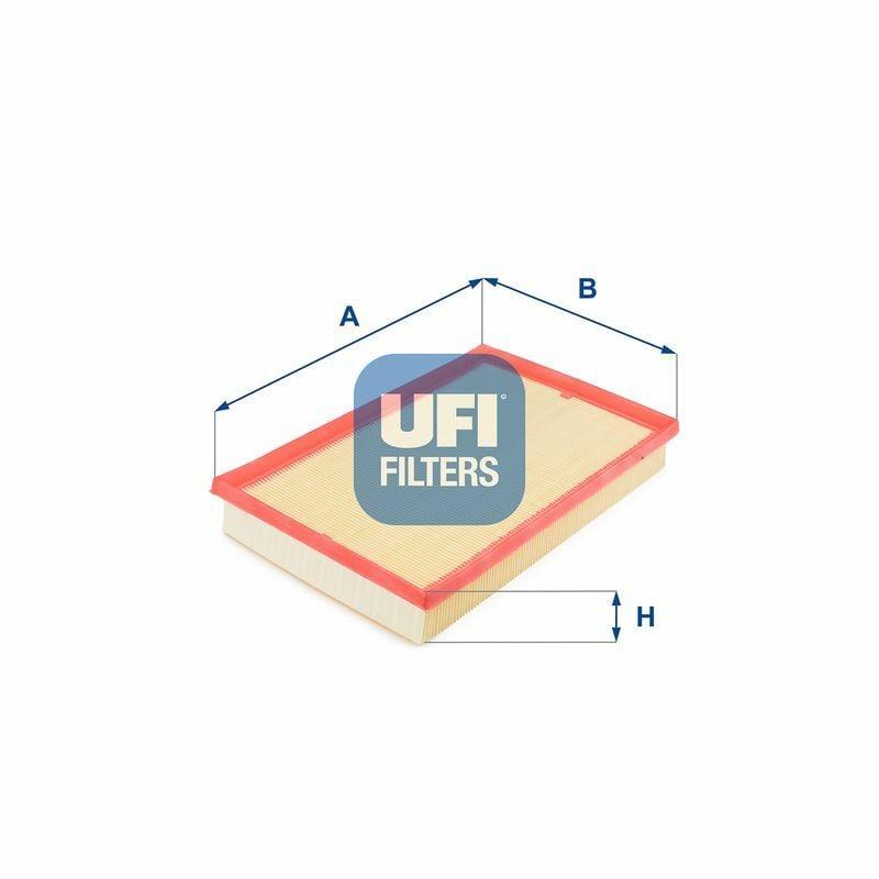 UFI 30.158.00 Air Filter - Performance Upgrade for Volkswagen Golf and Polo — Air & Cabin Filters