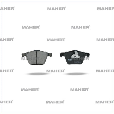 MAHER 23681 Brake Pad Volvo 02-14 Xc90 I 2.5 T Front High Type — Brake Pads