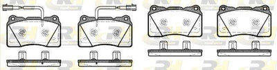ROADHOUSE 2666.12 Brake Pad Giulietta 940 04 10 — Brake Pads