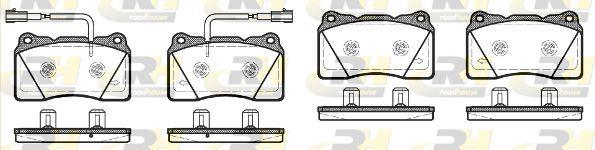 ROADHOUSE 2666.12 Brake Pad Giulietta 940 04 10 — Brake Pads