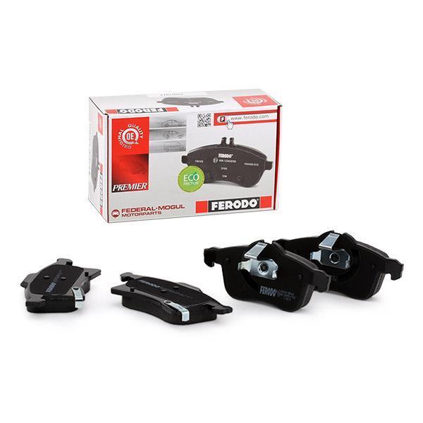 Ferodo FDB1640 Front Brake Pad Astra H/Combo C/Zafira B Meriva A/B Corsa C/D — Brake Pads