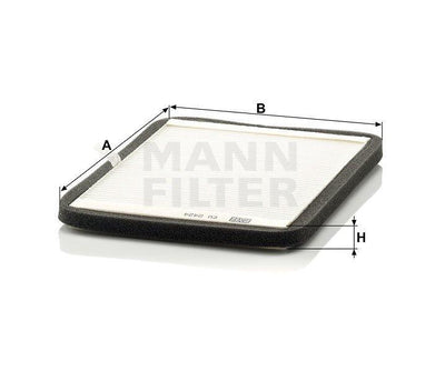 Mann CU2424 Renault Megane I 1.9 Dt 96-03 Cabin Air Filter — Air & Cabin Filters