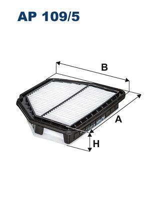 Filtron AP109-5 Air Filter Chevrolet Captiva 2.2D 11> Opel Antara 10> — Air & Cabin Filters