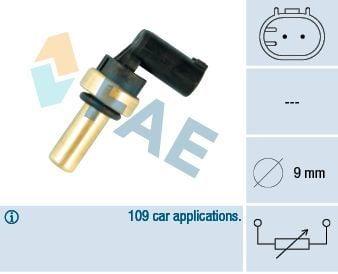 FAE Temperature Sensor - Compatible with Astra J & Insignia 1.6 16V — Temperature Sensors & Switches