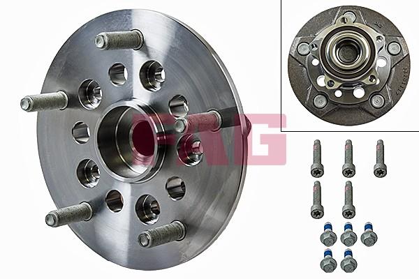 Fag 567199.01 Ford Transit Wheel Hub Front 5 Lug Rear Wheel Drive / with Wheel Hub Single Wheel