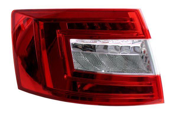 Depo 665-1929L-UE Tail Lamp Left Skoda Octavia 13-LED