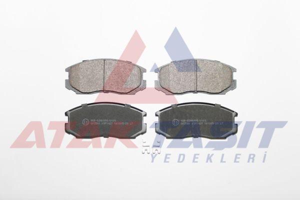 AP 05P1427 Brake Pad Front with Wear Indicator Daihatsu Terios 1.3 Dx 97-05 / Terios 1.3 Dvvt — Brake Pads