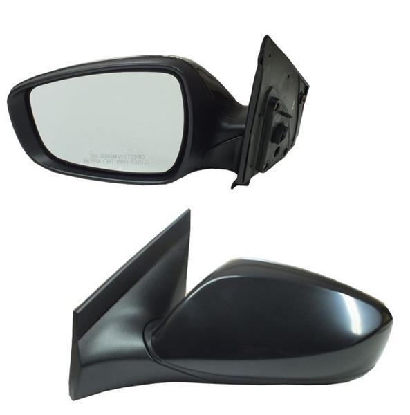 Spj E-3649 Outer Rear View Mirror Accent Blue Electric Mirror 11 / 19 5 Connector Heated Left — Mirrors