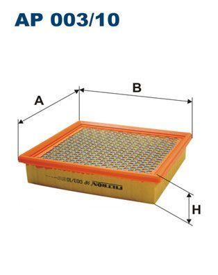 FILTRON AP003-10 Air Filter - Compatible with Chrysler 300C 3.0 — Air & Cabin Filters