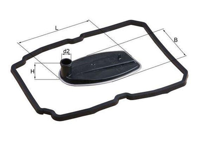 Mahle HX81D Hydraulic Filter 96-Sprinter — Transmission Parts