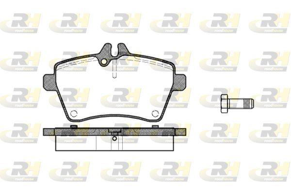 ROADHOUSE 21144.00 Brake Pad A Class W169 09 04 — Brake Pads