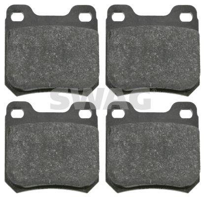 SWAG 40916155 Rear Brake Pad (Disc for) Vectra B Omega B — Brake Pads