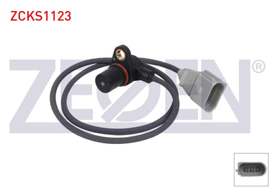 Zegen ZCKS1123 Crankshaft Speed Sensor Kablolu 750 mm Audi A4 B5 1.8 T Awt, Apu, Anb, Ark, Aeb 1995-2000 / Seat Exeo 1.6 Alz 2009-2010