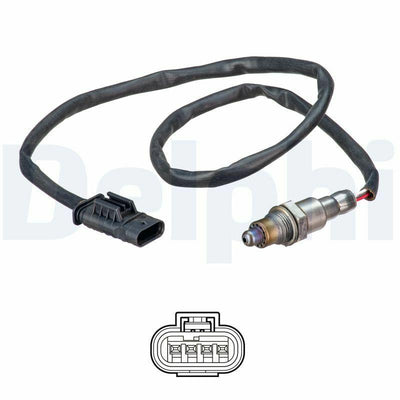 Delphi Lambda Sensor ES21198-12B1 - Compatible with BMW F20, F30 and 4 more models — Oxygen & Air-Fuel