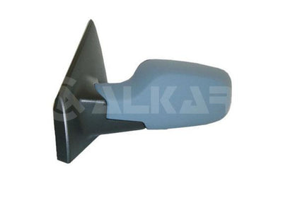 Alkar 6125175 Outer Rear View Mirror Left Electric Aspheric Heated Primed Renault Clio III 2005-2009 — Mirrors