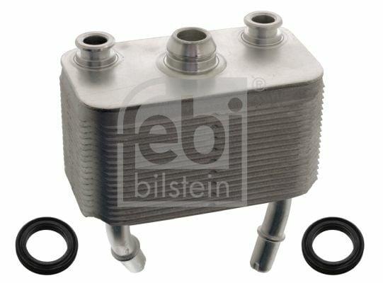FEBI Transmission Oil Cooler 100127 - Aluminum for BMW X5 — Oil System