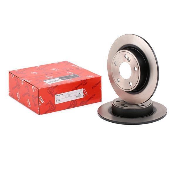 TRW Rear Brake Discs - Compatible with Mercedes Benz W176 A180 — Brake Rotors & Drums