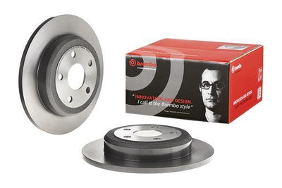 Brembo 08.N233.11 Brake Disc Rear UV Coated Jeep — Brake Rotors & Drums