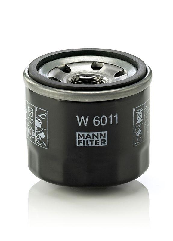 Mann W6011 Oil Filter Smart Fortwo 451 07-11 / 1.0 / 0.7 — Oil Filters