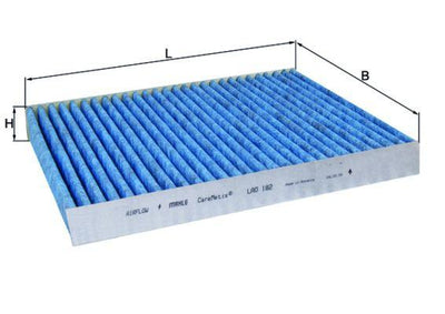 Mahle LAO182 Cabin Air Filter VW Amarok 10- Transporter 03-19; T5/T6/Touareg/Q7/Cayenne — Air & Cabin Filters