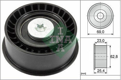 INA Timing Belt Tensioner 532003310 - Large Size for 96-Astra G 1.6L 16V — Pulleys & Tensioners