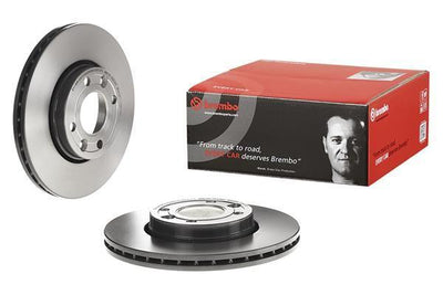 Brembo 09.9078.21 Brake Disc Front Air 258 mm (Renault Kangoo 1.5 dCi 08 / 4 Lug) — Brake Rotors & Drums