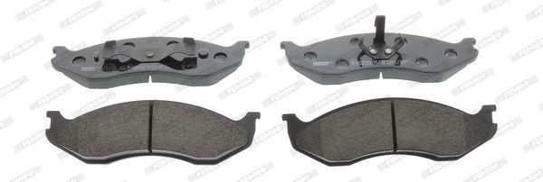 FERODO FDB929 Front Brake Pad Set - Compatible with Carníval 99-01, Cherokee 84-01 and 2 more models — Brake Pads