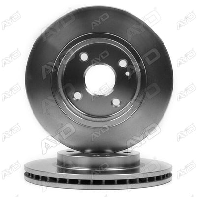 AYD 10-50319 Front Brake Disc Mirror Air Mazda 2 1.3 / 1.4 Mzr Cd / 1.5 / 1.6 Mz Cd 07 Ford Ka + 18 > | Set of 2