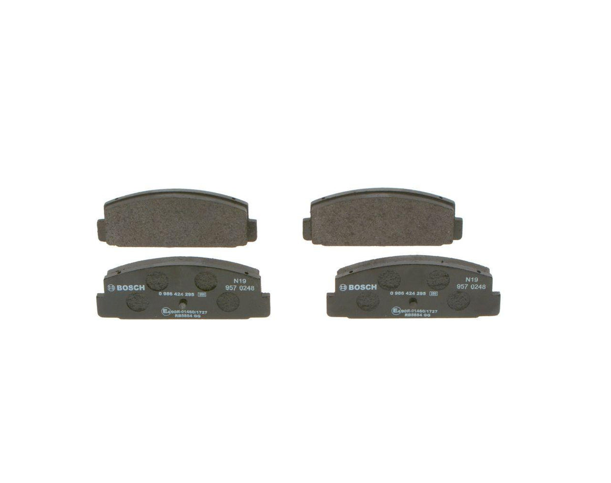 Bosch 0986424295 Rear Brake Pad Mazda 6 03-10 626 98-02 — Brake Pads