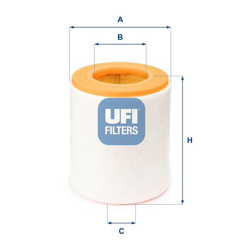 Ufi 27.A48.00 Air Filter A6 A7 10- — Air & Cabin Filters