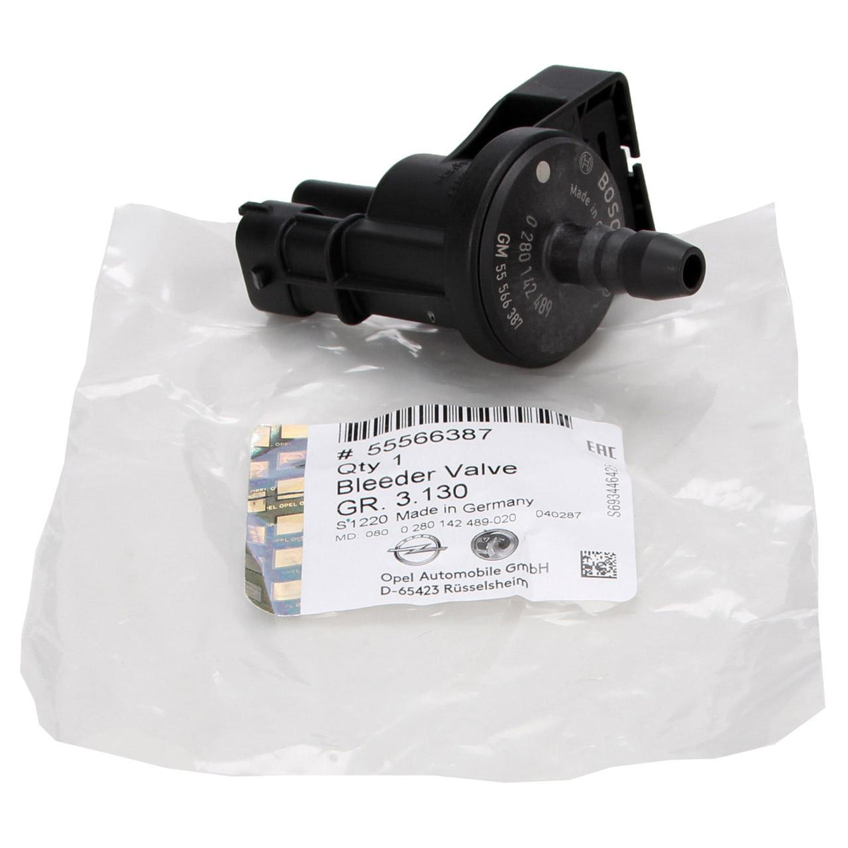 PSA 55566387 Fuel Buharlaşma Valve Kanister Astra J Corsa D Meriva B Cruze A14NET B14NET 10-